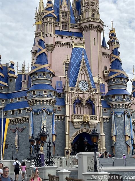 Sprucing Up Cinderella Castle For Walt Disney Worlds 50th