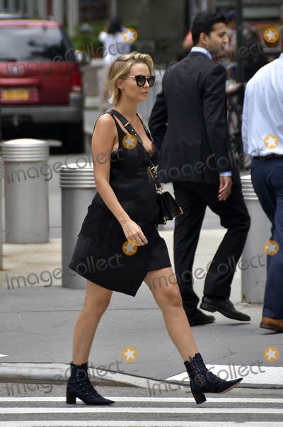 Photos And Pictures July 14 2016 New York City Pregnant Model Lara Bingle Wears A Black