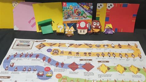 Paper Mario Origami Sheets Nintendo Switch Ubicaciondepersonascdmx