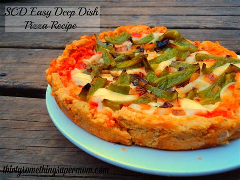 Homemade Scd Deep Dish Pizza Thirtysomethingsupermom