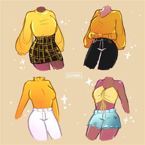 Lucy 4 Oct Irl Chibi On Instagram 💛yellow Outfits💛 Which Ones