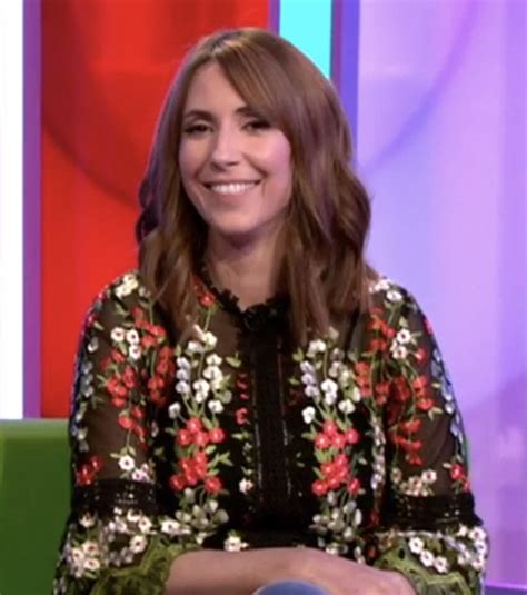 Alex Jones The One Show Flashes Her Lingerie In See Through Top Daily Star