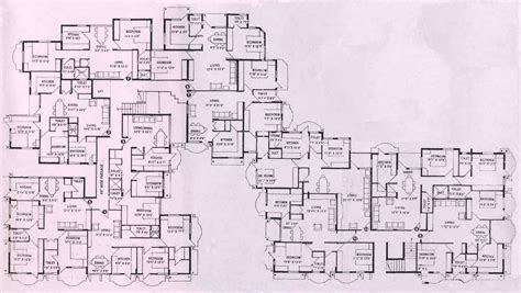 Modern Mega Mansion Floor Plans Flooring Images