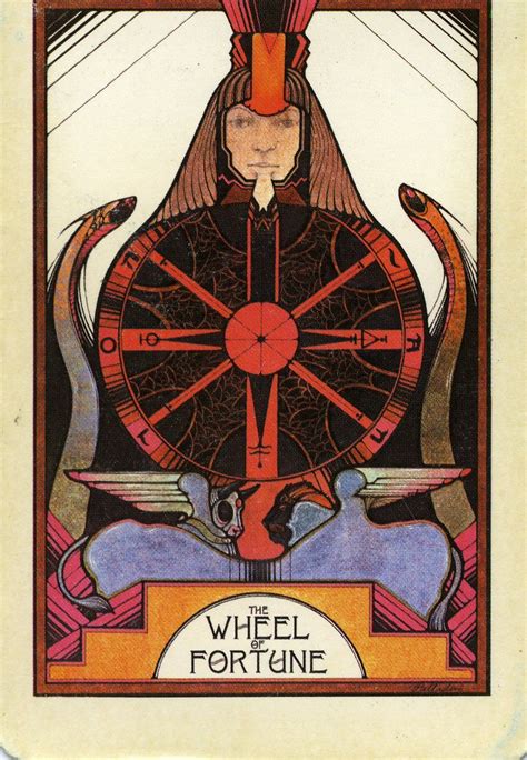 The Wheel Of Fortune Tarot Cards Major Arcana Wheel Of Fortune Tarot