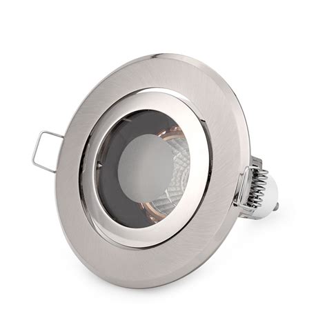 I simply don't trust myself to install recessed lights in my home without causing some serious damage to my overall electrical system. White Nickel Led Ceiling Spot Lamp Frame Gu10 Lamp Holder ...