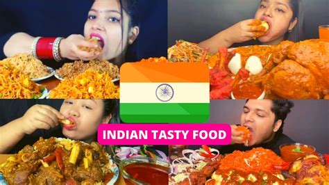 Asmr Hungry Indian Mukbangers Speed Eating Spicy Food Challenge