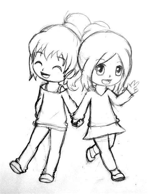 上 Boy And Girl Best Friends Drawing Anime 277180 Anime Best Friends