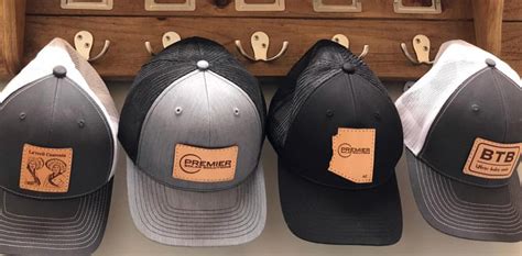 12 Custom Richardson 112s Leather Patch Hats Company Logo or | Etsy ...