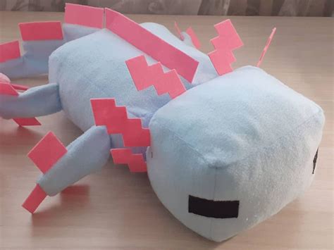 Minecraft Axolotl Plush Axolotl Soft Toy T Gamer T Etsy