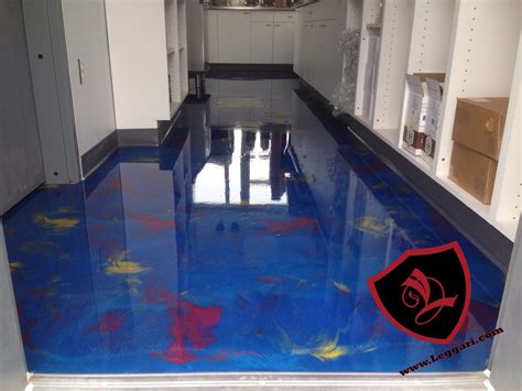 Diy Metallic Epoxy Coatings For Floors With Our Super