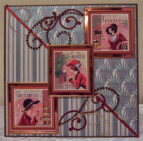 32 birthday card paintings ranked in order of popularity and relevancy. Whitch Craft: Art Deco Birthday card - For her