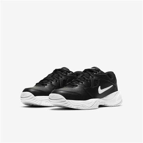 Nike Kids Court Lite 2 Tennis Shoes Blackwhite