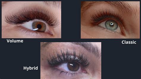 Volume Vs Classic Vs Hybrid What Type Of Lash Extensions Should I Get