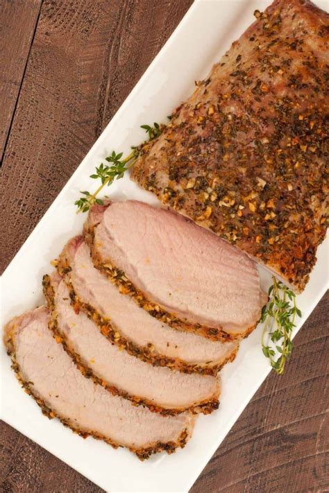 If prepared correctly, pork sirloin chops can be tender and delicious. Garlic-Herb Crusted Boneless Pork Sirloin Roast Recipe ...