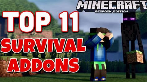 Minecraft Pe Best Survival Addons Top 11 Most Helpful Resource