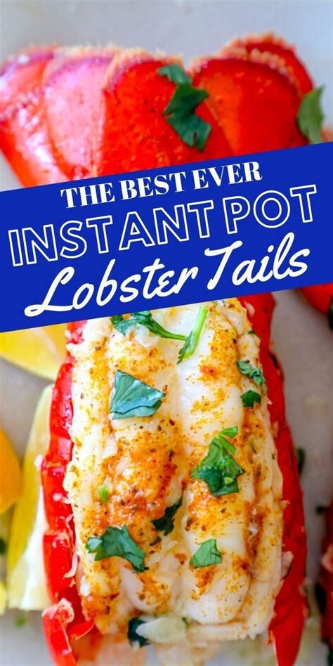 The Best Easy Instant Pot Lobster Tails Recipe Sweet Cs Designs Easy