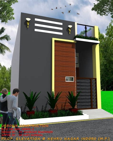2 Bhk Flat Living Room In Indore Shyam Nagar By Urbonik Construction