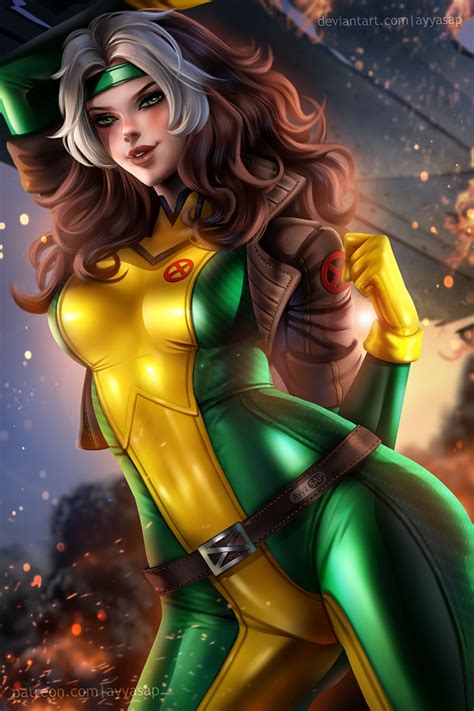 Rogue By Ayyasap On Deviantart Silver Surfer Movie Rogues Surfer