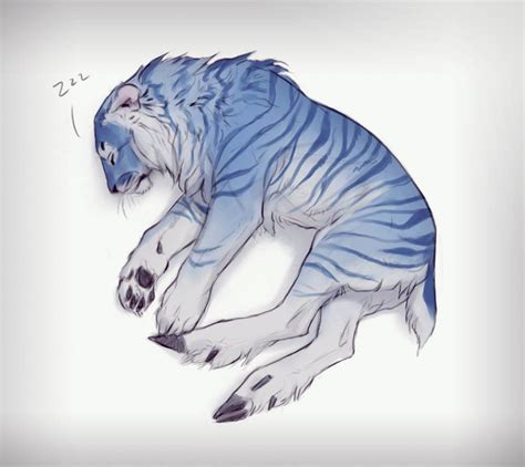 Tired By Lhuneart On Deviantart Big Cats Art Animal Drawings Furry Art