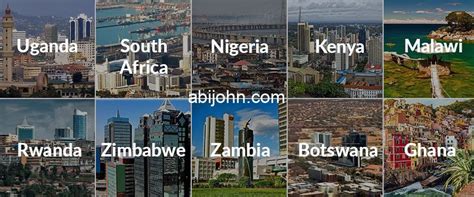 Top 10 Best English Speaking Countries In Africa 2023 Searchngng
