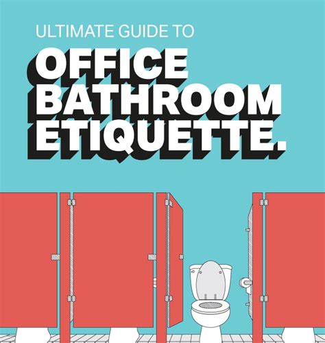 Office Bathroom Etiquette Signs