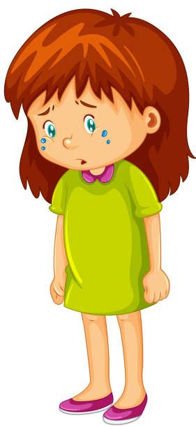 best clip art of a girl crying art illustrations royalty free vector graphics and clip art istock