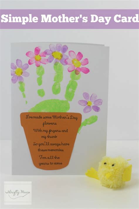 Print the completed card or spend a bit more time and assemble it yourself. Mother's Day cards Children's handprint in green to make ...