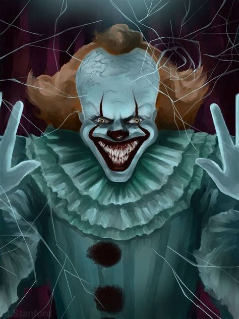 Smile By Alstanford On Deviantart Clown Horror Pennywise The Clown