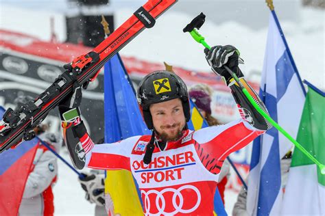 Beim wings for life world run am 9. SP Alta Badia: Marcel Hirscher v "obráku" absolútne ...