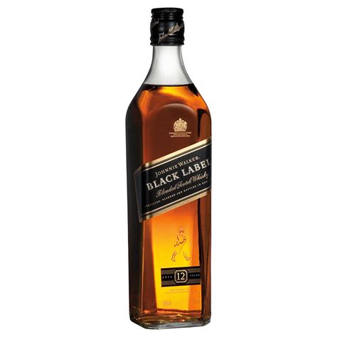 Black label, with box, 0.5 л. Johnny Walker Black Label Whisky 70cl - "De Druiventros" Breda