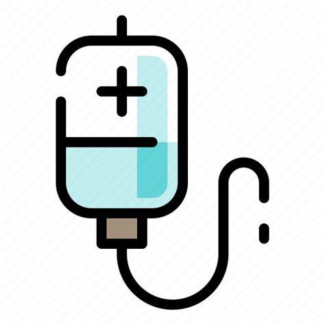 Intravenous Infusion Hospital Drip Icon Download On Iconfinder