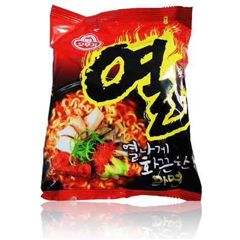 Ottogi Yeul Ramen 3610 Hot Spicy Beef Korean Instant Noodles Soup