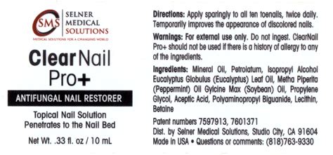 Clearnail Pro Anti Fungal Nail Restorer Nail Solution For Toenail And
