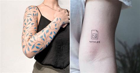 These minimalist tattoos show that less is more : theCHIVE