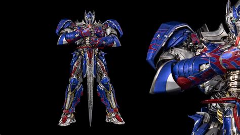 Threezero Transformers The Last Knight Dlx Optimus Prime Collectible