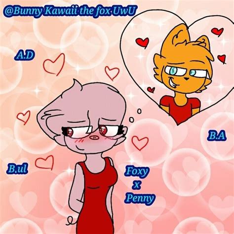 Pin By ️💤sleepy Kitten💤 ️ On Foxy X Penny Cartoon Styles Anime Furry Animation Art