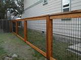 Photos of Wire And Wood Fencing