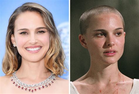 54 Celebrities Before And After Shaving Their Heads