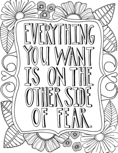 Free adult coloring pages with inspirational quotes for you to download and have fun coloring! Quote And Sayings Coloring Pages - Coloring Quotes ...