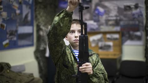 Russia Training Young Army Yunarmia To Encourage Patriotism And Teach
