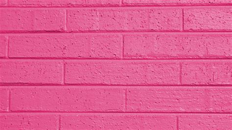 Free Download Hot Pink Painted Brick Wall Background Image Wallpaper Or
