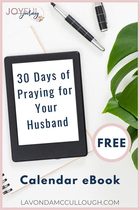 30 Days Of Praying For Your Husband Free Calendar Ebook Praying For