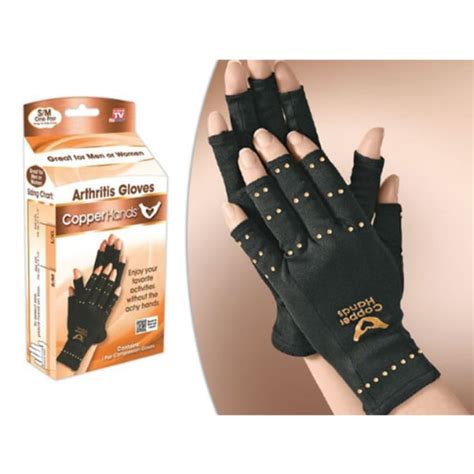 Copper Compression Gloves Are Made Of Copper Infused Nylon Yarn