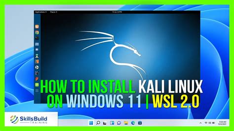 How To Install Kali Linux With Gui On Windows Using Wsl Youtube