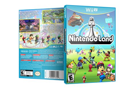 Wii U Nintendo Land Fan Made Alternate Box Art By Capuchinomedia On