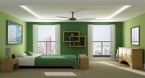 Green Color Bedrooms Interior Design Ideas Interior Design Interior