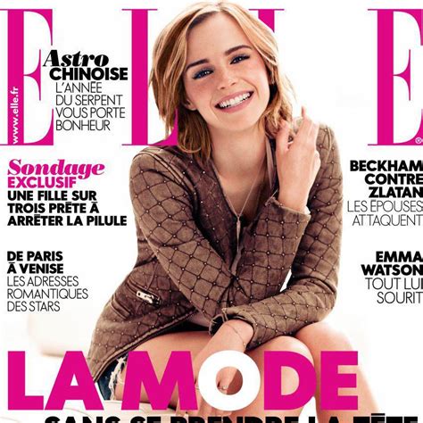 Emma Watson Updates Emma Watson In Elle France March 2013