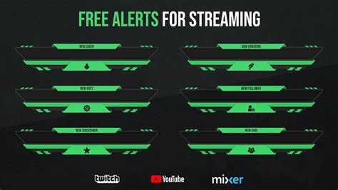 Download premium and free stream overlays, alerts, templates, animations and more assets, optimized for twitch, youtube and facebook gaming. Kinslayer (Stream Alerts + Template PNG) | FREE - YouTube