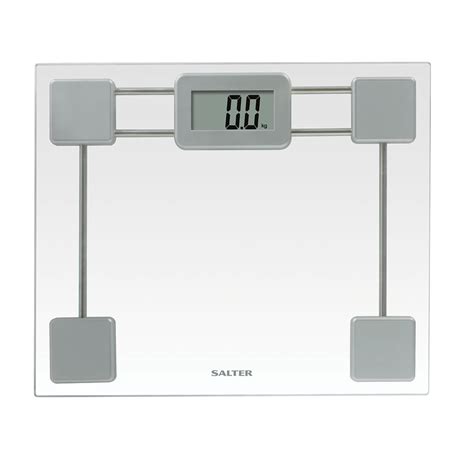 You can select to measure in pounds or stones. Salter Compact Glass Electronic Digital Bathroom Scales