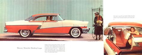 1956 Mercury Hardtops Brochure